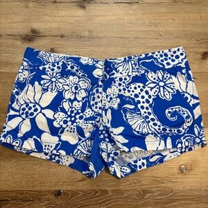 Lilly Pulitzer The Walsh Shorts 3” Inseam in Deep Blue Sea
